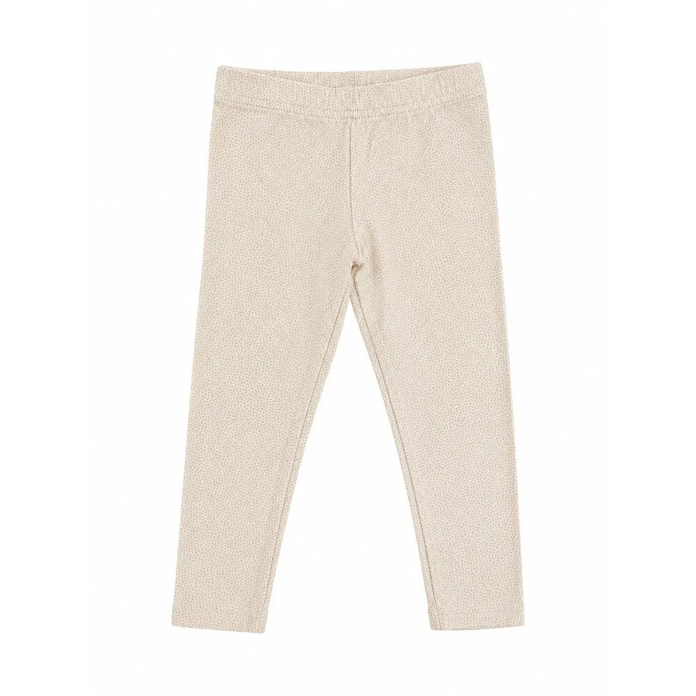 Carter’s Toddler Girls Cream Speckled Leggings | Size 2T